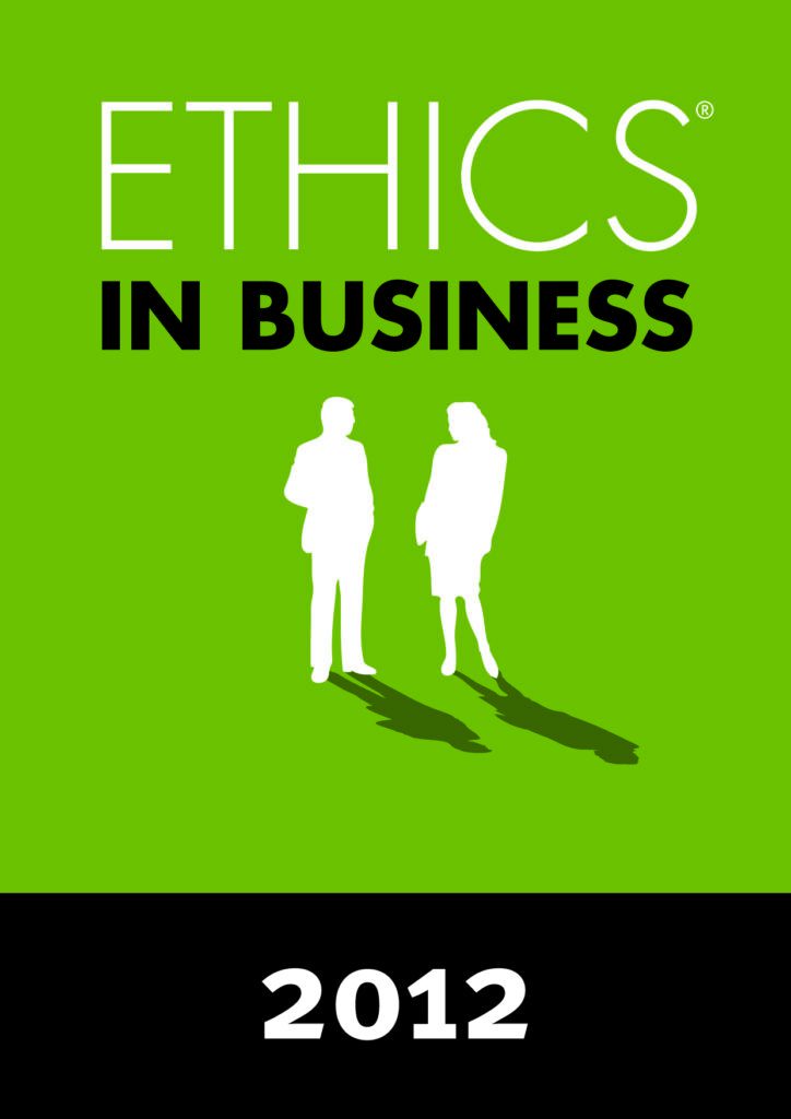 Gütesiegel Ethics in Business 2012