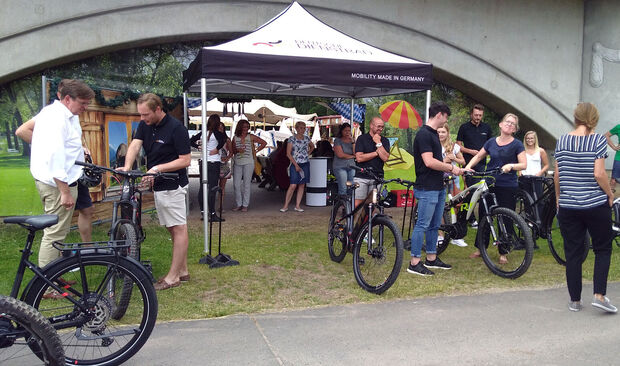 Dienstfahrrad Mitarbeiter