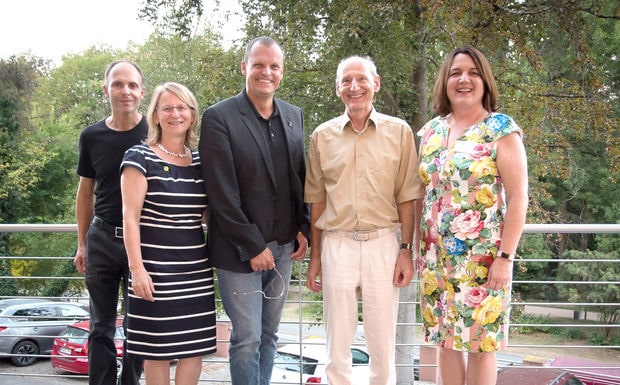 Claus Schenk , Elisabeth Assmann , Referent Dr. Arnulf Hartl, Dr. Joachim Galuska, Anita Schmitt