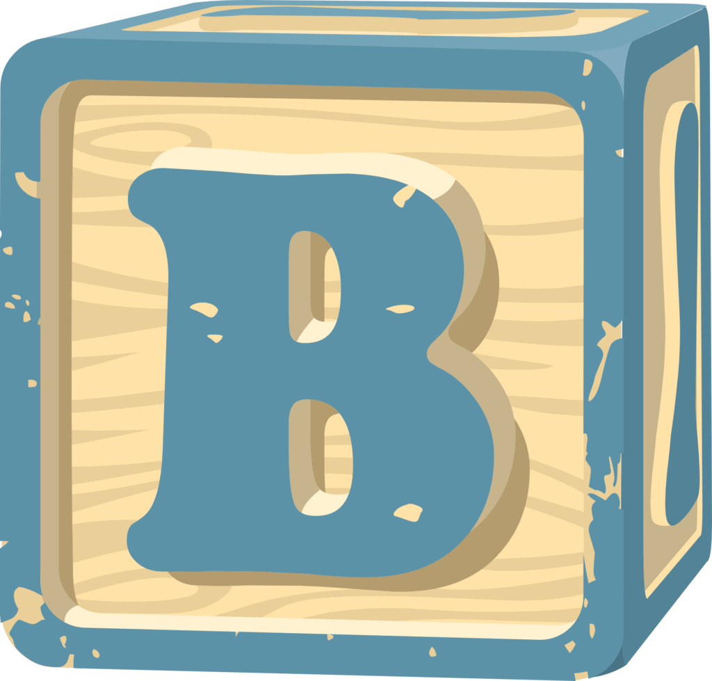 Buchstabe B