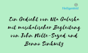 Podcast 5 ein Gedicht von Uta Galuska