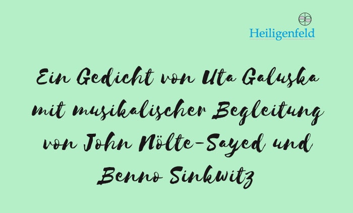 Podcast 5 ein Gedicht von Uta Galuska
