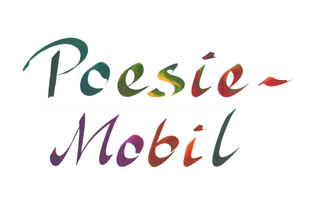 Poesie-Mobil aufschriftsvorlage