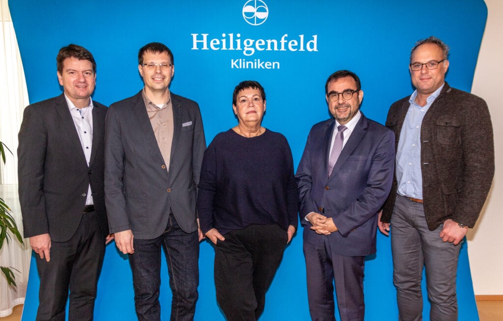 Gesundheitsminister Klaus Holetschek zu Besuch in den Heiligenfeld Kliniken