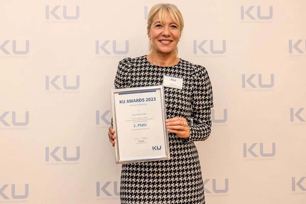 2023 – 2. Platz beim KU Award: Heiligenfeld punktet mit Zuversicht