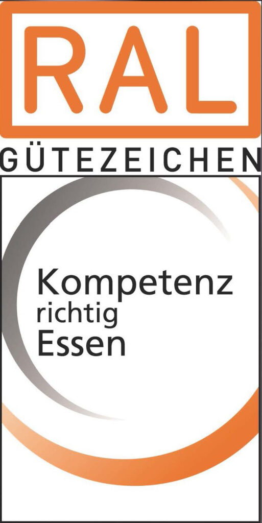 Logo RAL Gütezeichen - Kompetenz richtig Essen