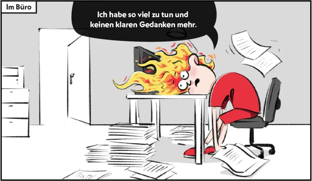 Burni und Resi machen Pause.
