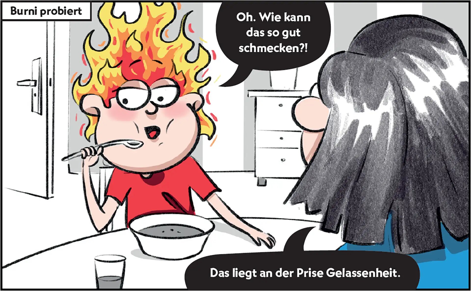 Burni und Resi kochen gemeinsam