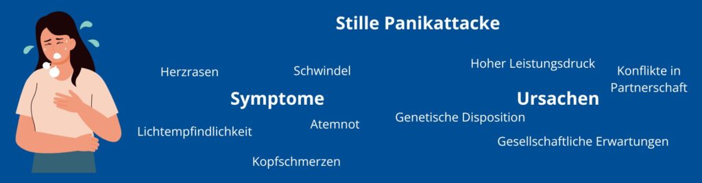 Stille Panikattacke - Symptome und Ursachen