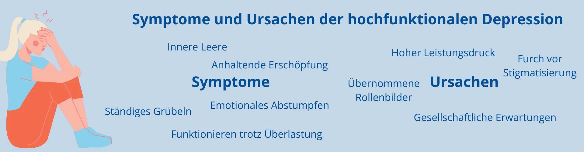 Ursachen und Symptome einer hochfunktionalen Depression