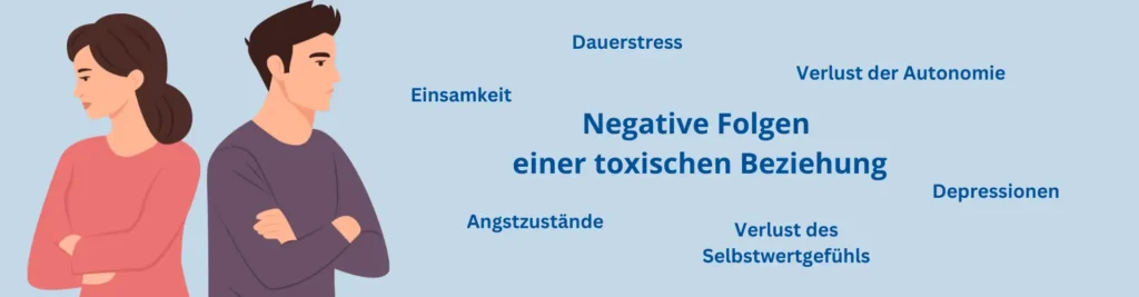 Negative Folgen einer toxischen Beziehung