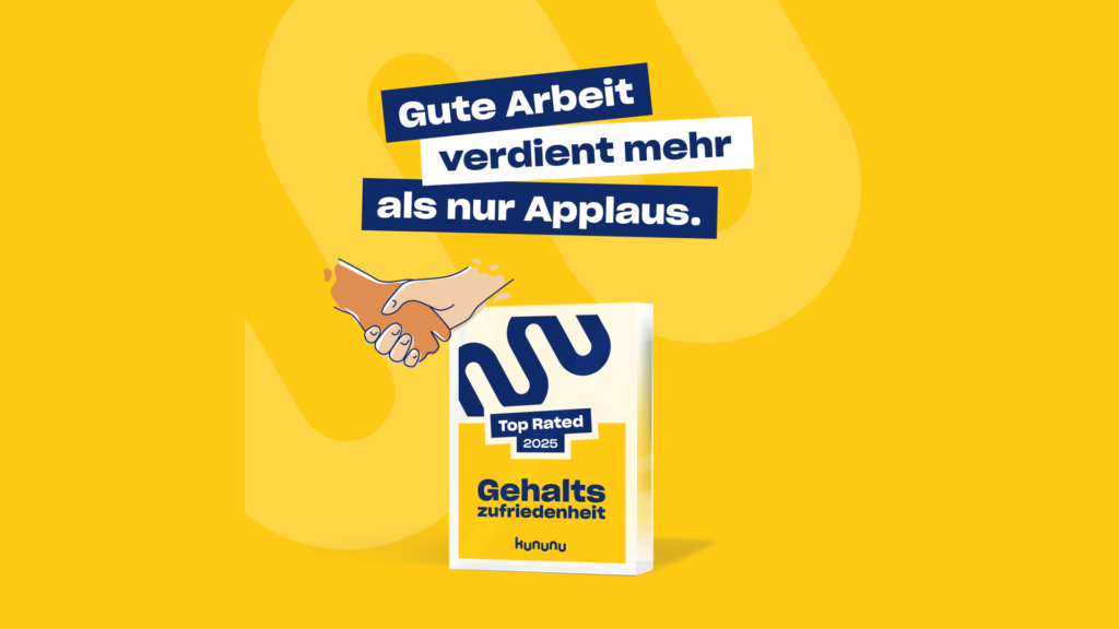 2025 – Heiligenfeld Kliniken erhalten kununu Top Rated-Siegel Gehaltszufriedenheit