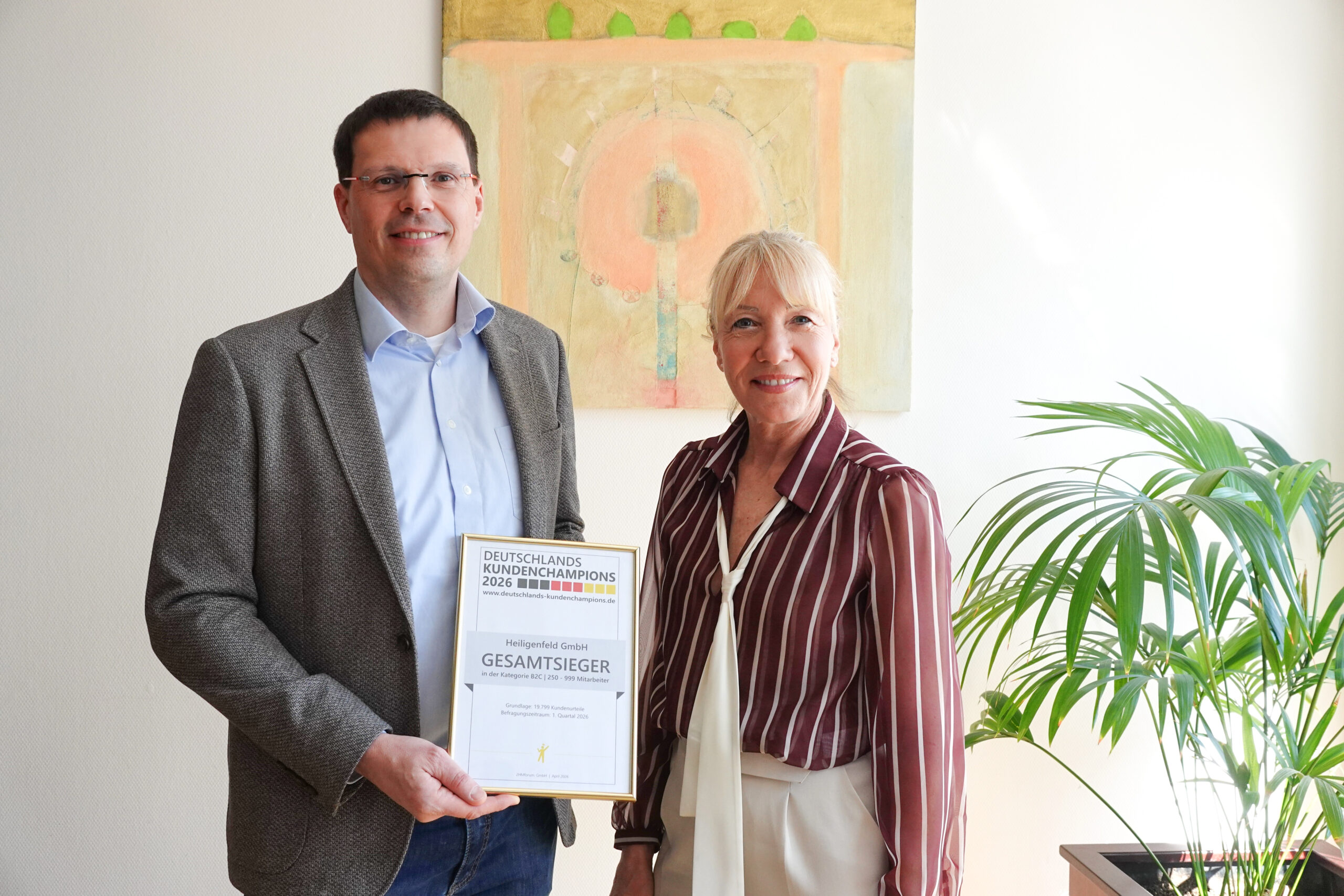 2026 – Heiligenfeld Kliniken sind erneut Gesamtsieger bei Deutschlands Kundenchampions